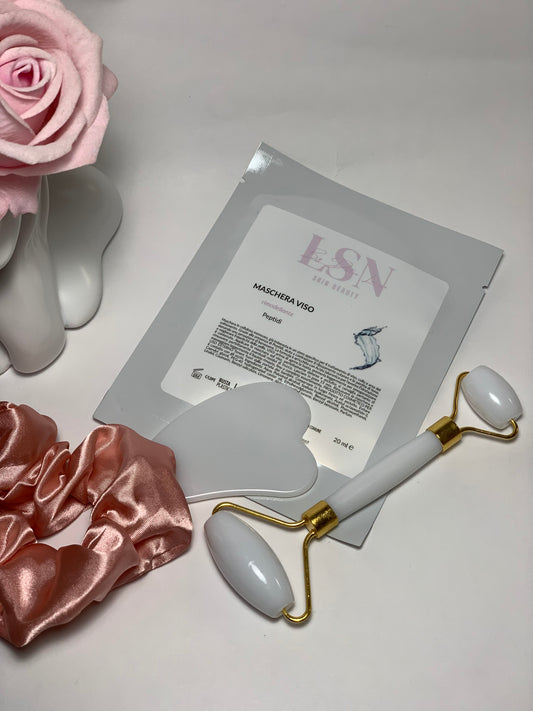 Maschera viso rimodellante Peptidi monouso