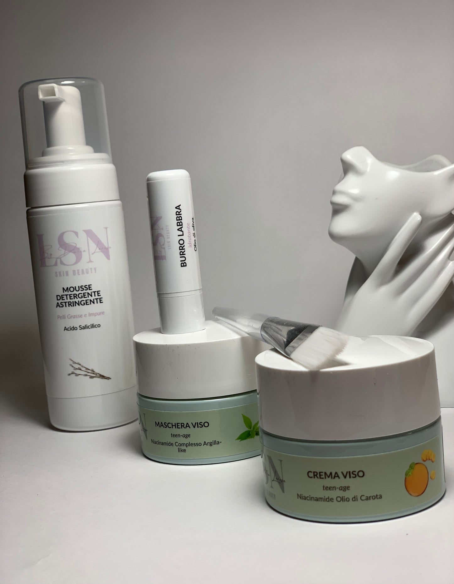 MASCHERA VISO teen-age Niacinamide e Complesso Argilla-like 50 ml